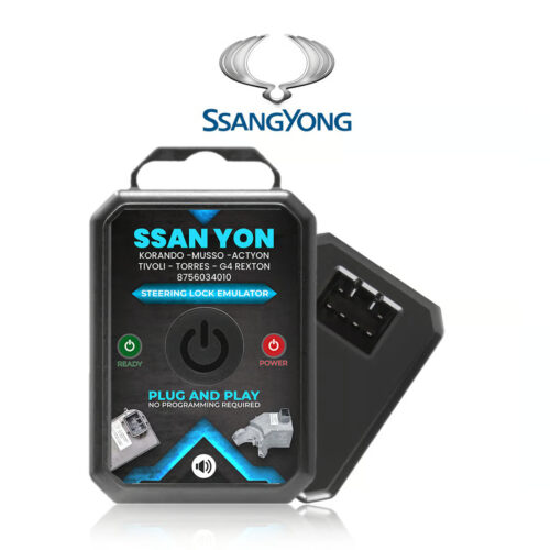 SsangYong vairo užrakto emuliatorius Korando / Musso / Actyon / Tivoli / Torres / G4 Rexton su garso funkcija